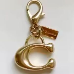 COACH Signature "C" Bag Charm
